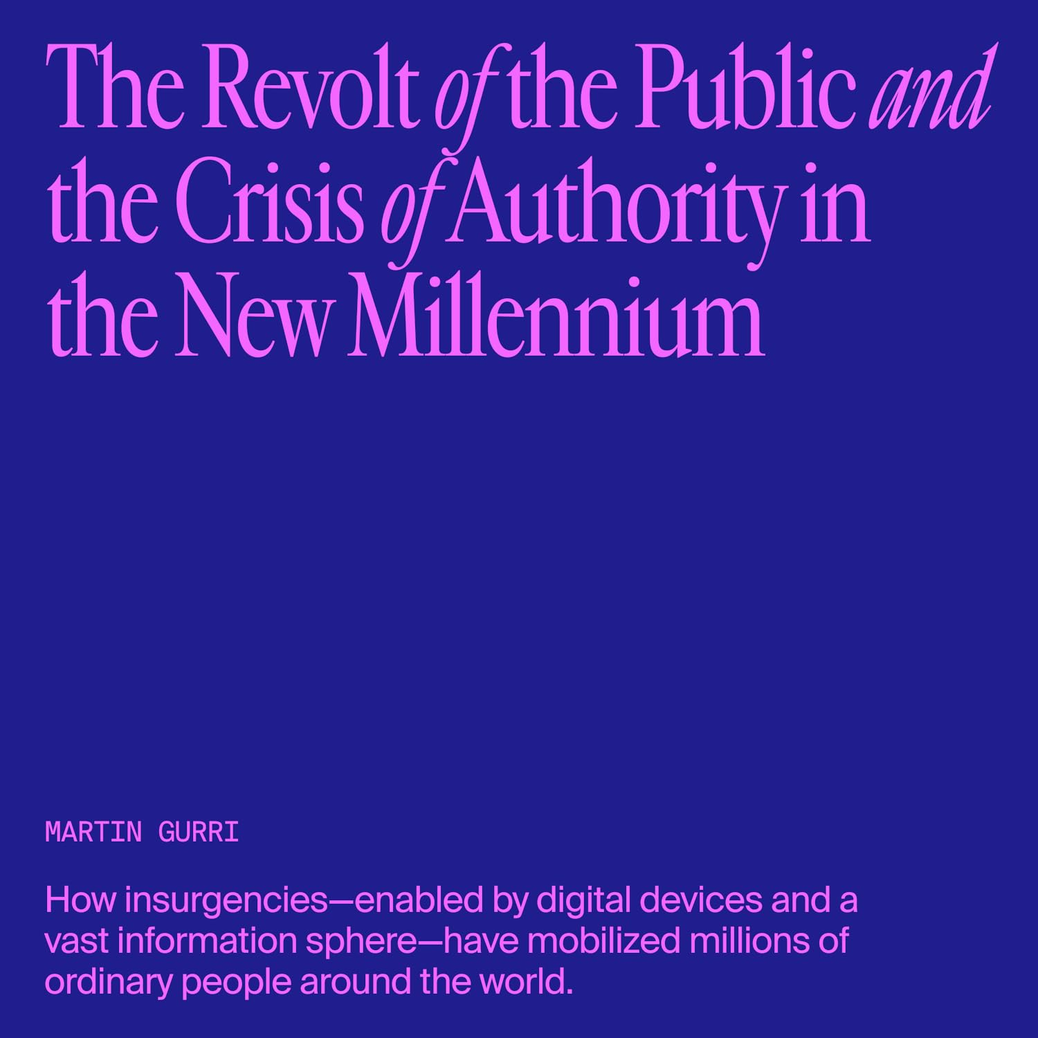 The Revolt of the Public description